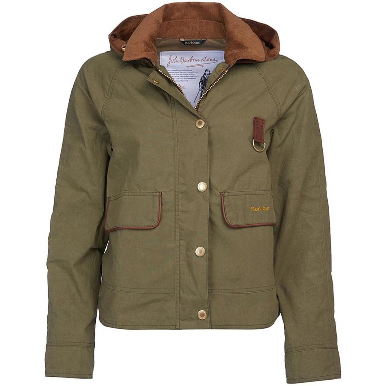 Ladies Barbour Re-engineered Spey Showerproof Jacket