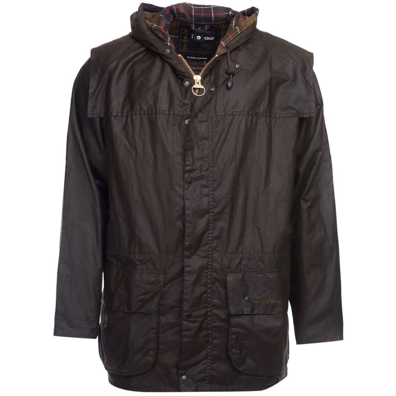 Mens Barbour Classic Durham Wax Jacket