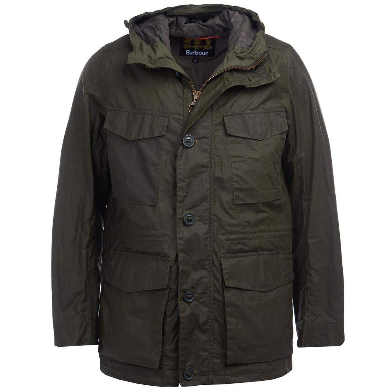 Mens Barbour Nolan Wax Jacket