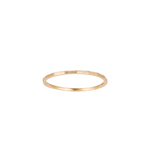 Ladies Angled Sterling Silver Ring