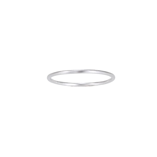 Ladies Band Sterling Silver Ring