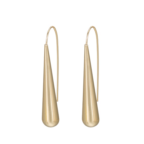 Ladies Long Drop Earring in Gold Plated