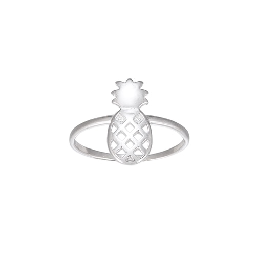 Ladies Pineapple Sterling Silver Ring